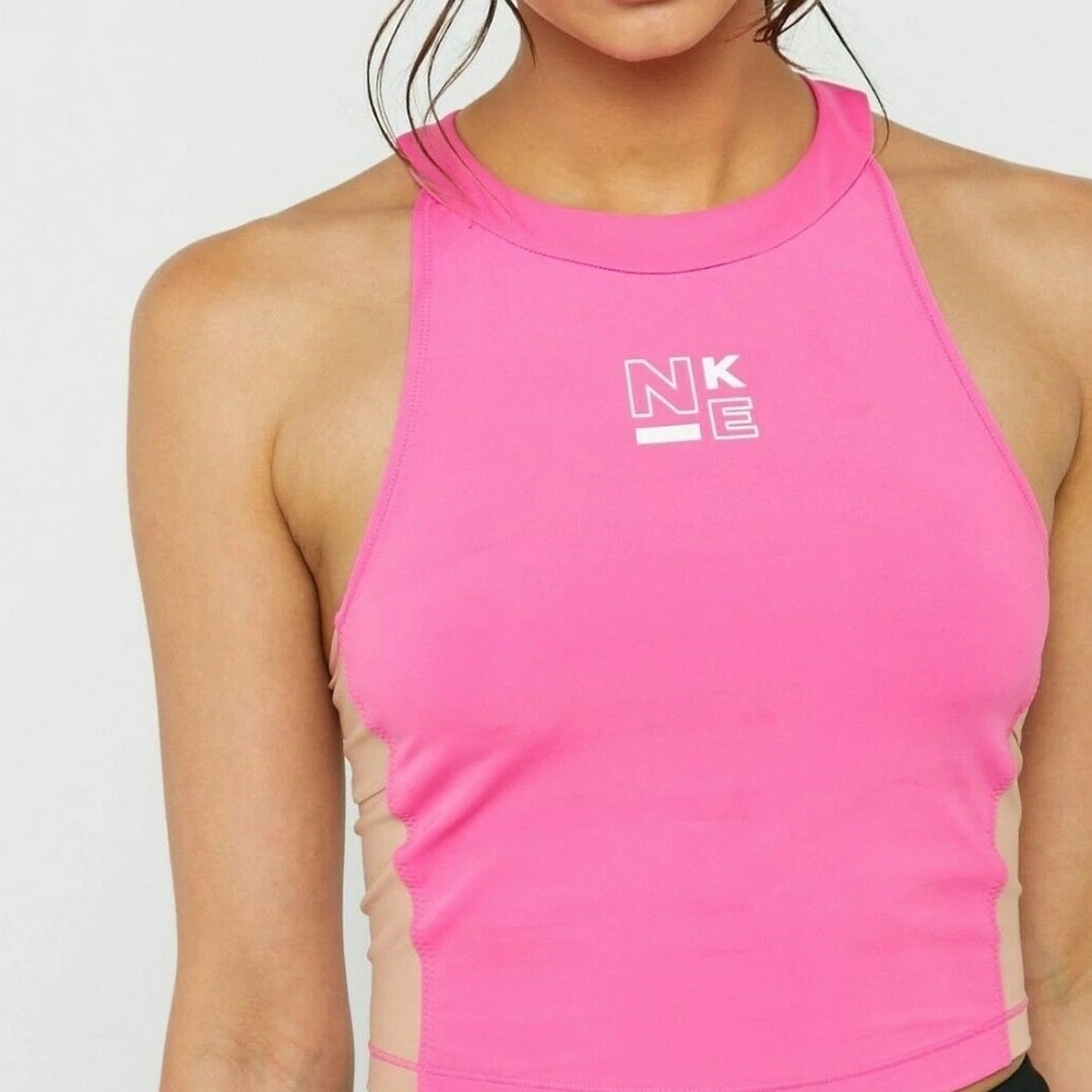 Nike Women's Pro Surf Sport Fushia Tank Top